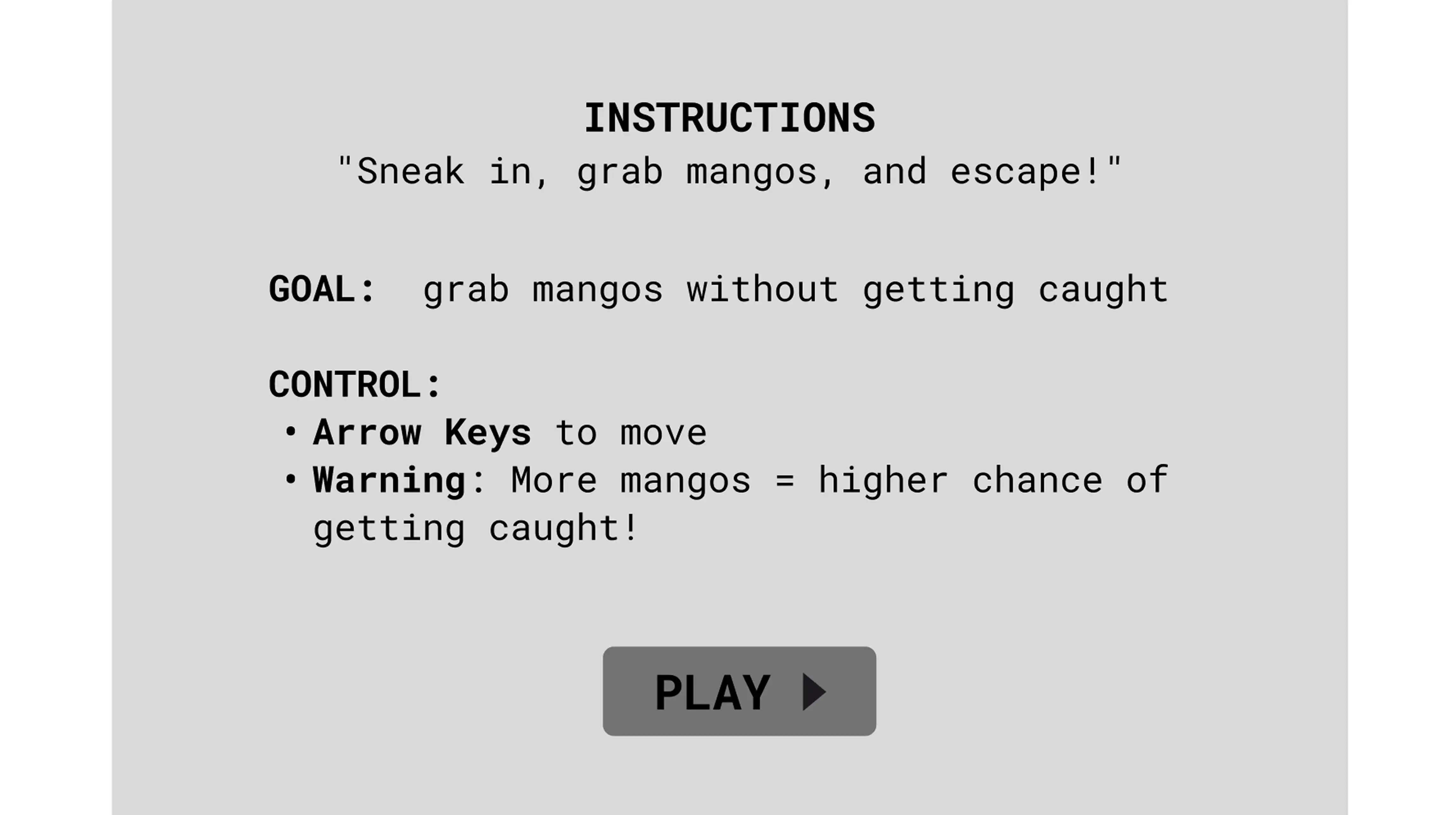 instructions
