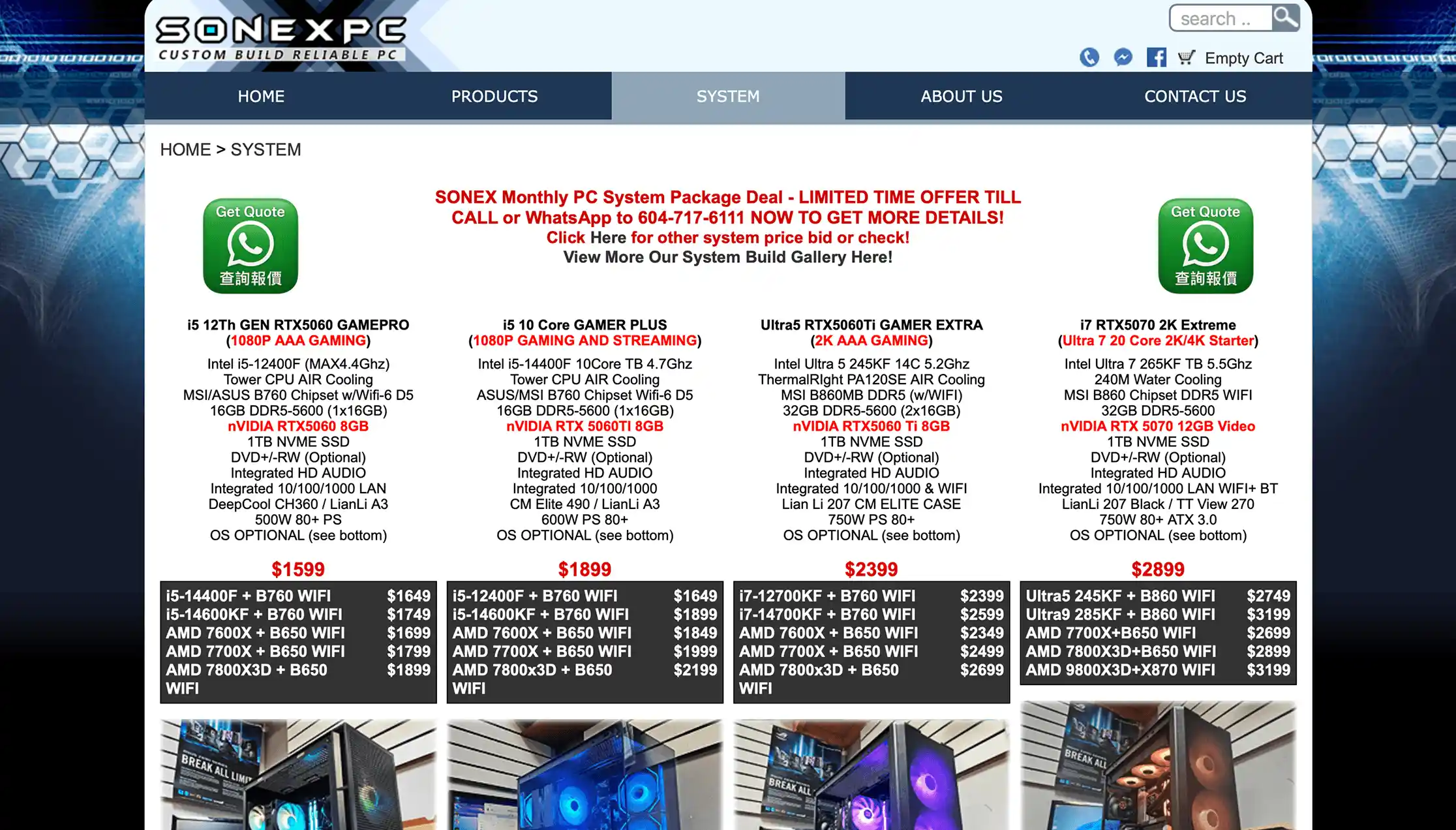sonexpc-systems