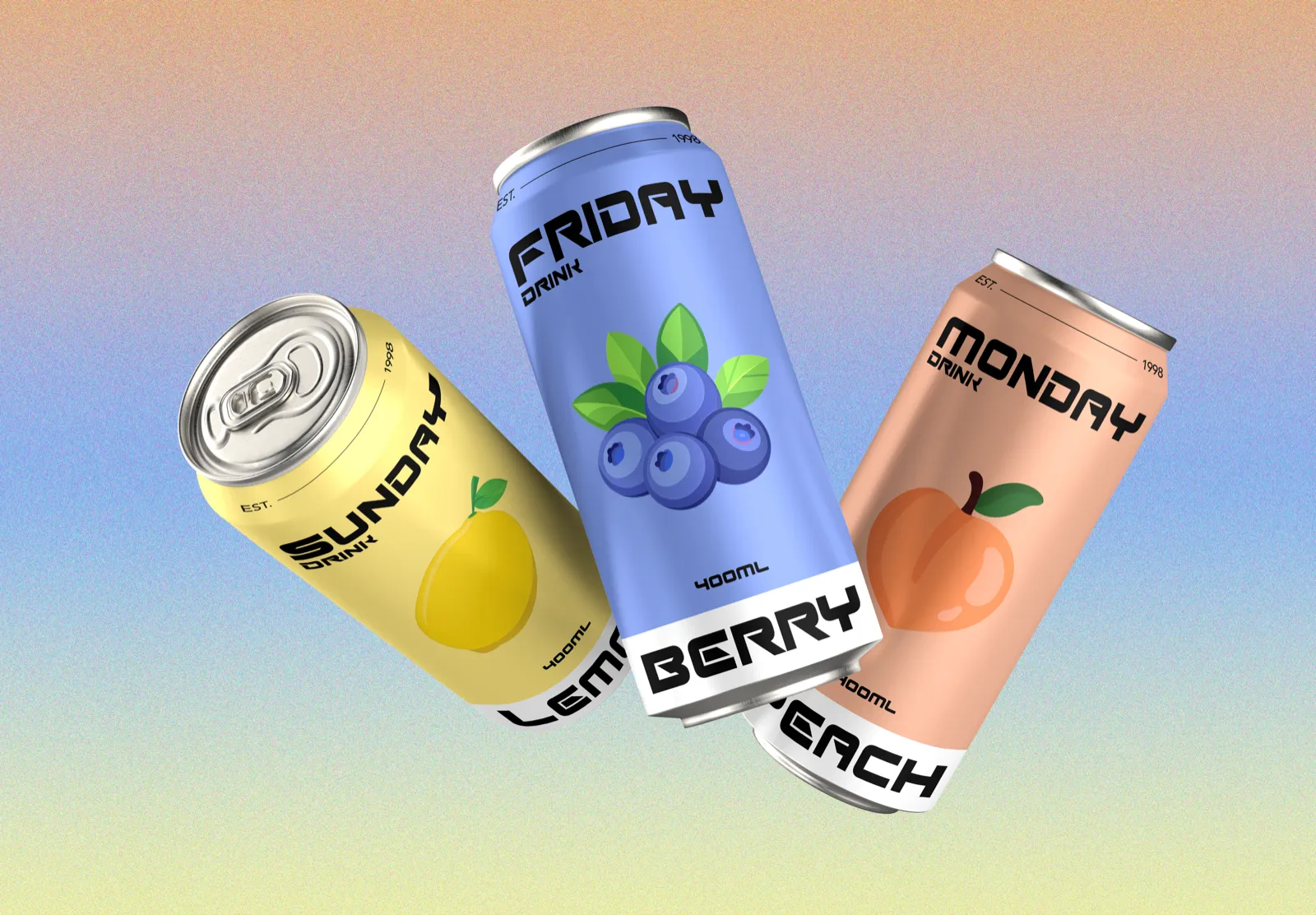 Drink Packaging — beverage can design