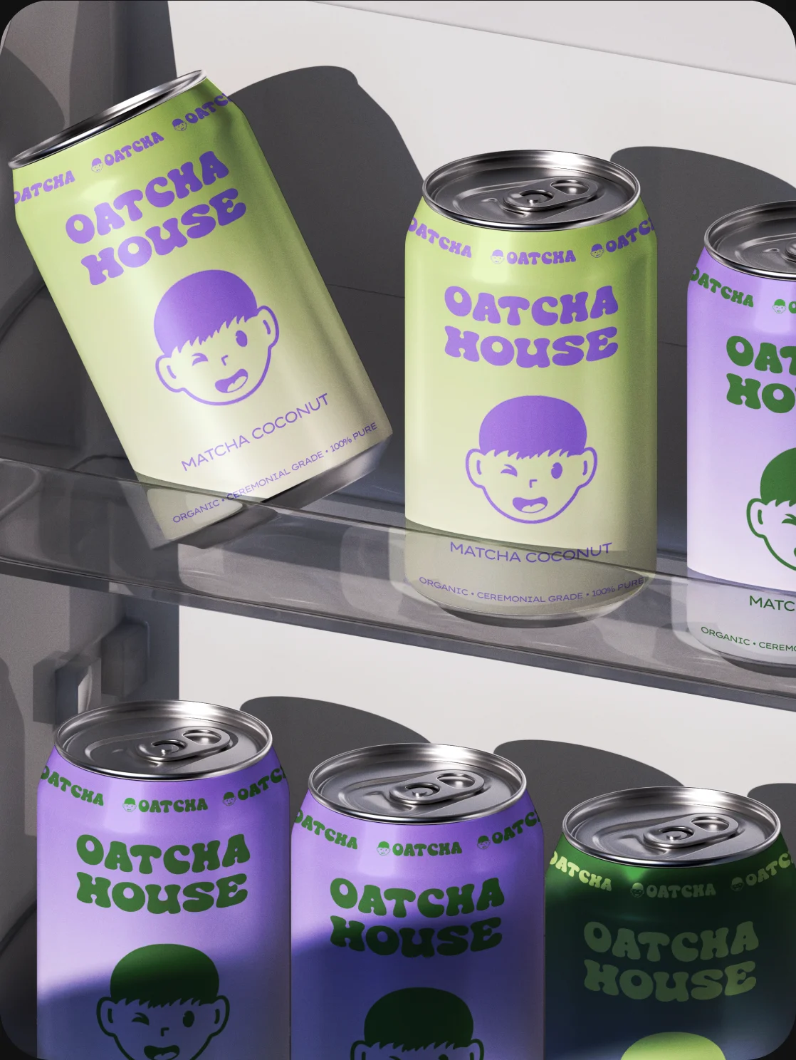 Oatcha House canned matcha drinks
