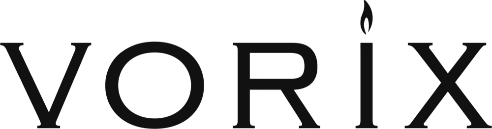 Vorix wordmark in black